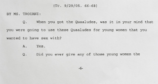 Illustration for article titled Bill Cosby Testified in 2005 That He Drugged Women with QuaaludesÂ